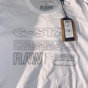 BRAND NEW MENS LARGE GSTAR TEE
